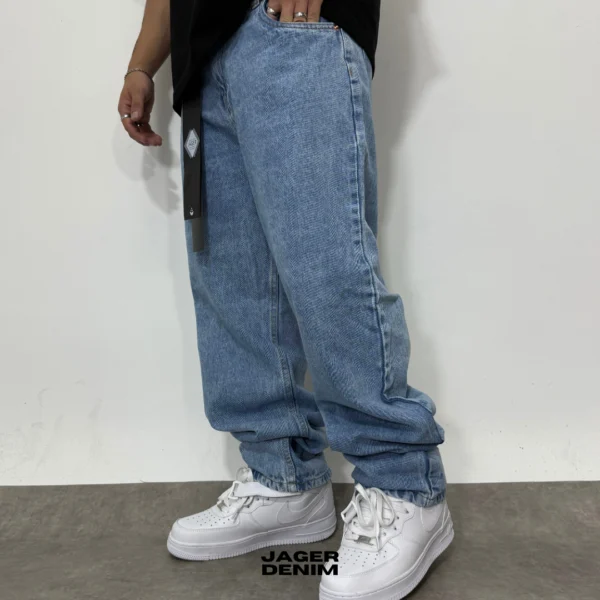 oversize azul hielo