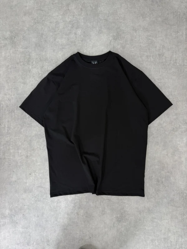 Camiseta boxy negra