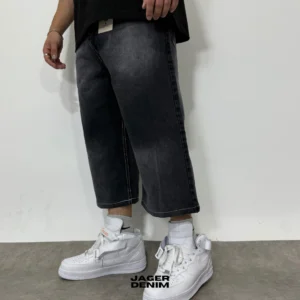 Baggy Jorts Diseño Dioses Negro