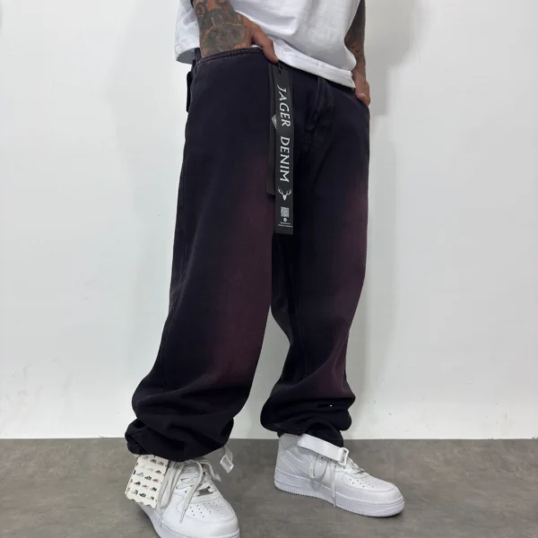 Jean Oversize Morado