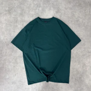 camiseta boxy verde