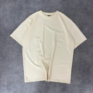 camiseta boxy beige