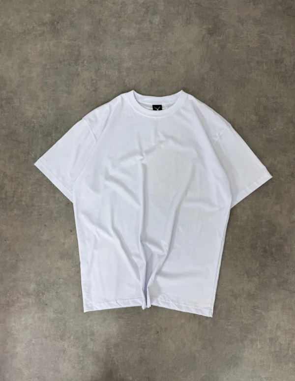 camiseta boxy blanca