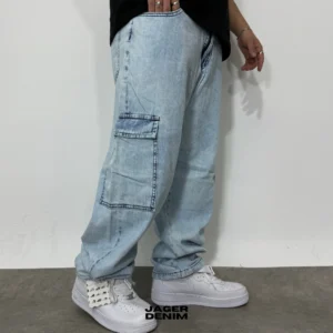 Cargo Jean Diseño Fresh Azul Claro