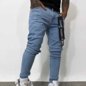Skinny jean azul claro