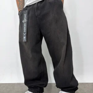 Baggy Jean Gris Oscuro
