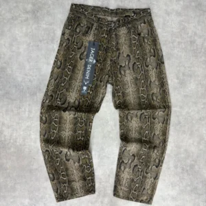 Jean Animal Print Diseño Serpiente