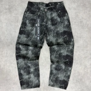 Jean Animal Print Diseño Asfalto Oscuro