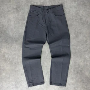 jean oversize canvas gris